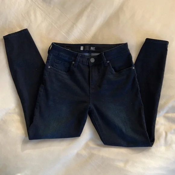 LIKE NEW • KUT from the Kloth “Donna” High Waist Skinny Ankle Jeans • Women’s 6👖 - Picture 5 of 16